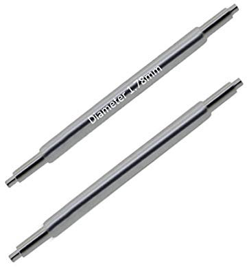 masar 10 to 15mm Universal Premium Uds Ø 1,78 – 1,8 mm Federstege für uhrenarmband Uhren stifte federstifte Armbanduhr federstange Watch pin Spring bar uhrenstifte uhrenstege stege – 0,8 mm, 2 Pcs
