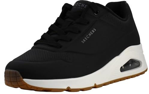 Skechers Summits Key Pace Herren-Slipper zum Reinschlüpfen, Schwarz/Schwarz, 11.5 Wide
