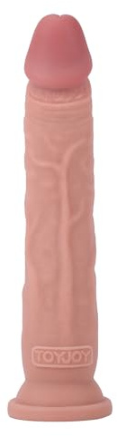 Toyjoy Deluxe Dual Density Dong 9 In