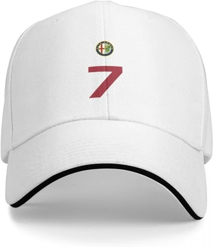 TeysHa Baseballkappe Snapback Sonnenhut Kimi RäikkönenCap Baseballkappe mit Thermovisier Golfkappe für Männer und Frauen Männer Frauen