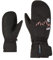 Ziener Kinder LAILLANI Ski-Fäustling/Wintersport | wasserdicht, PFC frei, Black, 6,5