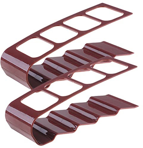 DIYEAH 2pcs Tabletop Remote Control Organizer Slot Tv Remote Holder Desk Storage Rack