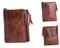 VALICLUD Retro Herren Geldbörse Für Männer Casual Leder Geldbörse Doppel-reißverschluss