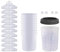 Lot de 10 gobelets de mélange de peinture - Inserts de peinture pour voiture - Gobelet doseur avec couvercle - Lot de 10 gobelets doseurs transparents pour voiture, peinture, automobile