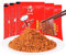 Chinese special pepper, Sichuan and Chongqing dried peppers, hot pot soup mixed vegetables and Korean food seasonings, dried red pepperss, homemade Hunan powder 2g*40 packs