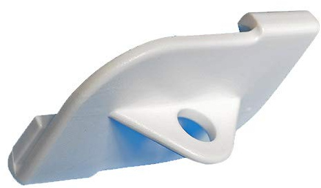 100 x Twist On Ceiling Tee Clips, Hooks, Hangers, Designed for 25mm Bars with a 6mm Hole , Direct Bazaar