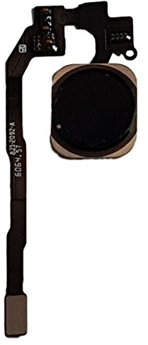 Smartex| Home Button Flexkable kompatibel mit iPhone 5S – Schwarz Homebutton Schalter Ersatzteil