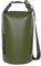 MARCHWAY Bolsa Seca Flotante Impermeable de 5 L, 10 L, 20 L, 30 L, 40 L, Mantiene el Equipo seco para Kayak, Rafting, canotaje, natación, Camping, Senderismo, Playa, Pesca, Verde Militar, 20L US,