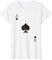 Pik Ass Kostüm Spielkarte Kartenspiel Poker Skat Karneval T-Shirt
