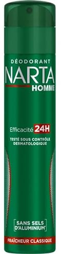 NARRTA - Homme Deodorant Atomiseurfraicheur Classique 200Ml - Lot De 4 - Vendu Par Lot
