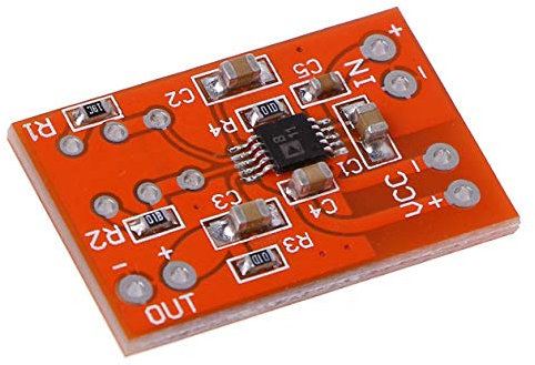SSM2167 Microphone Preamplifier Board Low Noise COMP Compression Module DC 3V-5V - Red