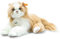 Princess Katze - 30 cm - Kuscheltier für Kinder - weich & kuschelig - waschbar - rotlond/weiß (099250)