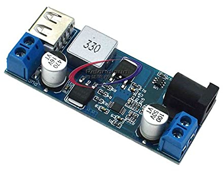 DC 6 V 9 V 12 V 24 V auf DC 5 V 5 A Buck-Konverter-Modul, 9–36 V Step Down auf USB 5 V Transformator, Dual-Ausgangsspannungsregler