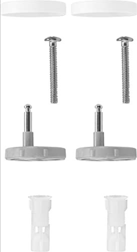 Cornat Befestigungssatz - Passend für Cornat WC-Sitz Neda, Family Neo & Pylea - Edelstahl & Kunststoff / Befestigungssystem / Befestigungs-Set / Ersatz-Teile / Zubehör / TEC365035