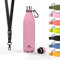 Daikoku - Bouteille Thermique en Acier Inoxydable 750 ML | Boissons Chaudes pendant 12 Heures et Froides pendant 24 Heures | Idéale pour la Randonnée, la Salle de Sport, le Bureau | Rose