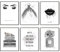 Glänzendes silbergraues modisches Wanddekor Poster, Glam Wandkunstdrucke, wunderschönes Kleid Parfümbuch, High Heels Raumdekoration Zitate und Sprüche 11x14 Zoll (27.9x35.6cm) Ungerahmt