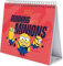 Grupo Erik Tischkalender 2023 - Minions Kalender 2023 Tischkalender - Tischkalender 2023 Quer Format - Tischkalender 2023 zum Aufstellen - FSC zertifiziert - Offizielle Lizenz, CS23031