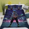 Doiicoon Demon Slayer Bettwäsche 135x200, Anime Bettwäsche-Set, Demon Slayer Bettbezug Für Jugendliche Cartoon Mikrofaser 3D Drucken Bettbezug (12,135 x 200 cm)