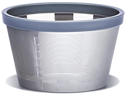 Able Brewing - Able Basket Reusable Coffee Filters, Single-Layer Coffee Filters 8-12 Cup Coffee Makers, 304 Stainless Steel Coffee Filter with 40,000 Precision-Etched Holes, BPA-Free