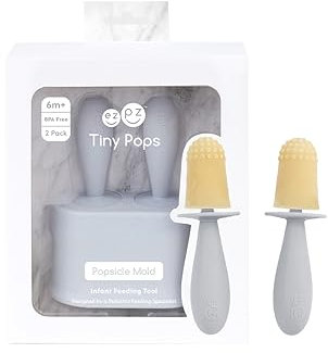ezpz Tiny Pops, Gris Claro