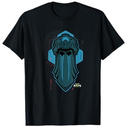 Call of Duty: Modern Warfare 2 König Tactical Mask Portrait T-Shirt