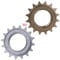 Abcsweet BMX Bike Bicycle Race 16/18/20/22/24T Tooth Single Speed Freewheel Sprocket Part Baking Plate For Oven