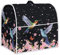 Annejudy Kitchen Aid Mixer Cover, Food Processor Cover with Durable Hanlde and Storage Pocket, Dust Cover for Kitchen Stand Mixer or Coffee Maker Appliance Cover, Hummingbirds Floral Print