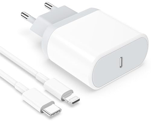 Anigaduo Cargador iPhone Carga Rapida - Replacement for iPhone 14/14 Plus/14 Pro/14 Pro Max/13/12/11/X/XS MAX/XR, 20W USB C Enchufe Rapido 2M Cable USBC Rápida Cabezal Pared Charger Corrient Adaptador