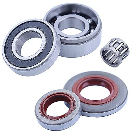 LATOOR 5 PZ Cuscinetto Manovella Kit Cuscinetto Paraolio for Stihl 026 MS260 Pro 024 MS240 MS 240 260 Motosega Pezzo di Ricambio 95230034260