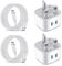 2Pack 25W Super Fast Charger Plug with Cable for Samsung Galaxy A55 A16 A56 5G/A35 A15 A25 A05S S24 Plus/S24 Ultra/S23 FE/S22/A54 A53 A23 A33 A34 A14 S21,iPhone 15 Pro 2-Port USB C Charging Adapter