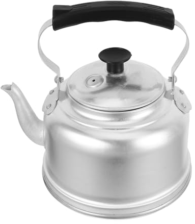 Tetera De Aluminio Antigua Tetera Hervidor De Agua Tetera De Té Tetera De Aluminio Estufa Hervidor De Té Viejo Calentador De Agua Hervidor De Agua De Uso Diario Estufa De Té