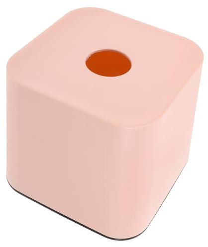 Ciieeo 1 Stück Rolle Tissue-Box lagercontainer Behälter aus Seidenpapier quadratische Behälter mit Deckel papierhandtücher Papierbehälter Aufbewahrungsbehälter pp Weiß