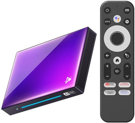 CHROX Android 14.0 TV Box, H96 MAX M9 8GB RAM/128GB ROM | RK3576 Quad-Core HDMI Android TV Box Support 4K HD with Dual 2.4 Ghz Wifi/Ethernet Smart Set Top Box,8GB+128GB