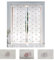 Home Tresor - Coppia Tende Ricamate a Vetro per Interni Tendine Finestra e Portafinestra Cucina Bagno Camera Cuori Tirolesi Doreen B5-2 Pannelli 60 x 150 cm. Beige