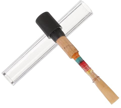 VICASKY Natürliches Oboenrohr Aus Schilf Und Kupfer Langlebiges Oboenzubehör Für Anfänger Und Studenten Kompakt Und Flexibel Mit Klarem Klang