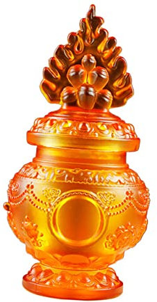 Amosfun Décoration De Bouteille Verre pour Intérieur Décoration De Bouteille Créative pour Bureau Et Maison