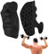 Anti Slip Workout Gloves, Fingerless Design, Gym Hand Grips, Dumbbell Support, Adjustable Wrist Wraps, Ideal for Men & Women, Weightlifting, Strength Training