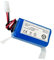 NQWJFYXP Staubsauger-Akku, 14,8 V, 2,8/4,8 MAh, Li-Ionen-Stecker, Kompatibel Mit Rowenta Tefal Explorer Serie, 20 40 60, Zubehör for Roboterstaubsauger(1PCS-2800mAh)