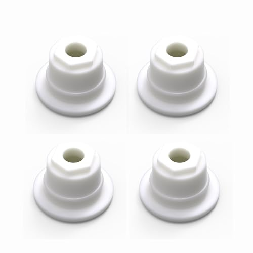 Sintrix Fab 4 x Reinforced Hinges & Drawer Supports. Compatible with Type IKEA BISSA, Replacement for Part no. 120292/10095065. (Hole Diameter: 11.2 mm (0.44 inch))