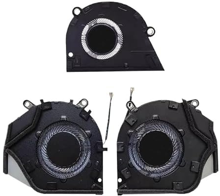 YLLOZDE Ventola di Raffreddamento CPU GPU per Laptop ROG per Zephyrus 16 Air GU605 GU605MI Cooler(CPU Fan)