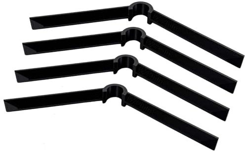 4X Ersatzteil für Grow Box Fixture Poles Space Booster Zelt Schrank Stangen Befestigung Zubehör Growschrank passend für Growbox Mammoth 200 Grow Tent Pro (19mm)