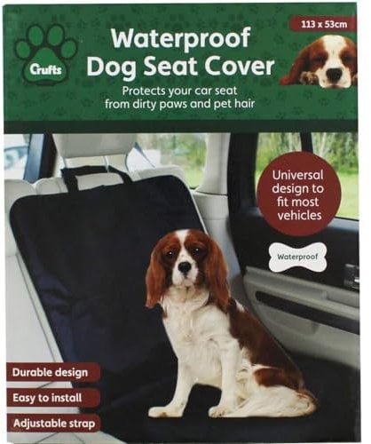 Crufts pour animal domestique étanche avant/arrière/coffre de protection, Housse de siège pour voiture, Tapis de couverture