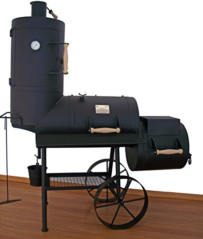 myowngreen Smoker Maxi 16 Zoll mit Rauchkammer aus 5 mm Stahlblech