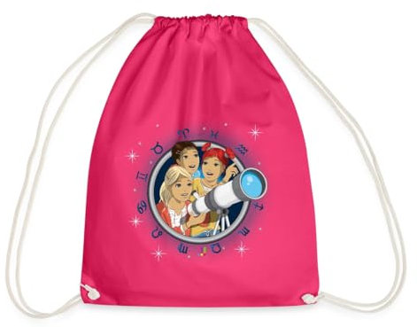 Spreadshirt Die Drei Ausrufezeichen Rätselhafte Himmelszeichen Turnbeutel, One size, Fuchsia