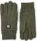 HESTRA Unisex Basic Wool Glove Handschuhe Oliv/Braun 8