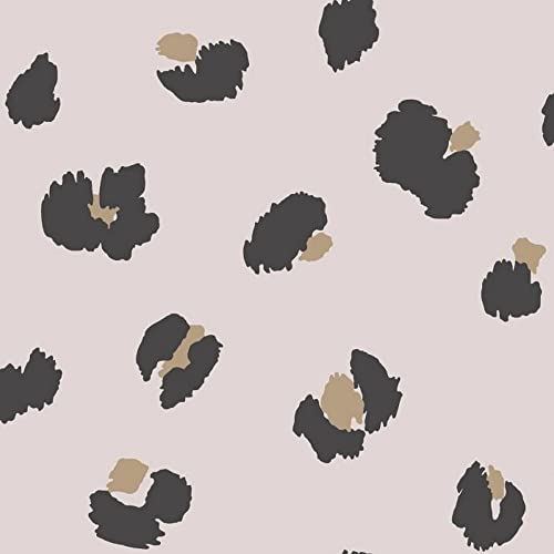 Holden Decor Large Leopard Spot Pink Wallpaper 13031 - Tropical Animal Skin