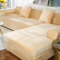L-Förmige Sofabezug Samt Sofahusse L U Form Rechts Links Couchbezug Sofabezüge Für 1 2 3 4 Sitzer Elastische Couch Bezug Sofa Überzug Ecksofa Sofa Hussen Abdeckung ( Color : Beige , Size : 145-185cm )