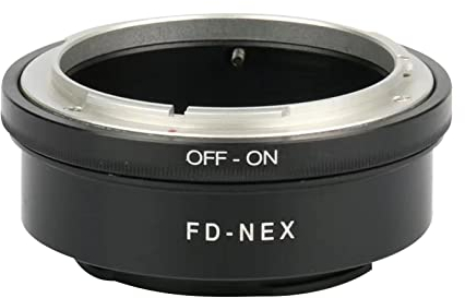TECKEEN Ersatz-Kameraobjektiv-Adapter für Canon FD Objektiv für NEX E-Mount NEX5T NEX3N NEX3C NEX7