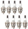 TORCH 8pcs L7RTC Zündkerze Ersetzen für NGK 6703/4626/ BPMR7A BPM7A BPMR6A, für Champion 859/RCJ7Y 863/RCJ8Y 852/RCJ6Y 853/CJ7Y 848/CJ8Y 858/CJ6Y, für WSR5F 7547/WSR6F, für stk 6043 W22MPR-U, OEM