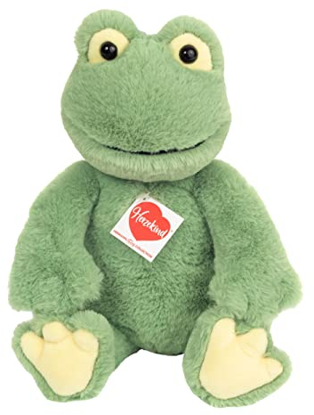 Teddy Hermann Herzekind 93950 Frosch Frederik 32 cm, Kuscheltier